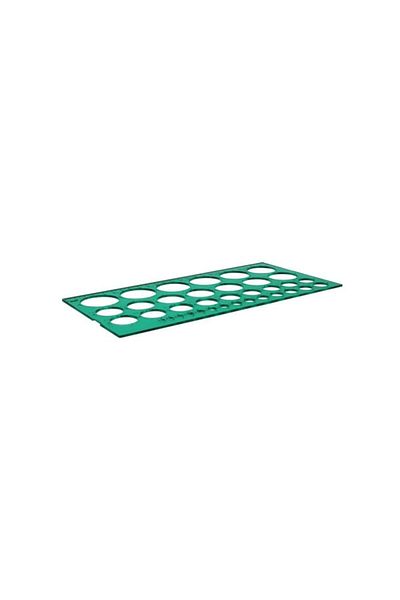 Rio Circle Templated Ruler 1-36 mm