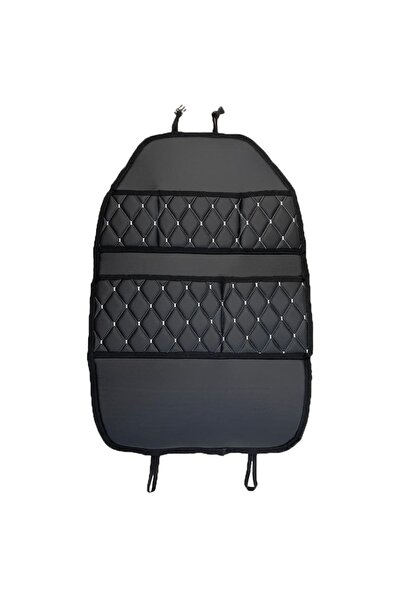 caraks Organizator pentru spătarul scaunului auto din piele artificială pentru Fiat Albea 2002-2012 - 1 bucată 003