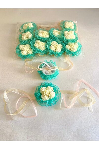 ZEYMERADE اسوارة وصيفة العروس الخضراء 12 قطعة