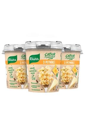 knorr cabuk makarna 3 peynirli 67 gr x 3 adet fiyati yorumlari trendyol