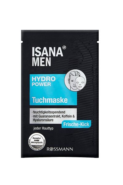 ISANA MEN Hydro Power Paper Mask 1 Piece