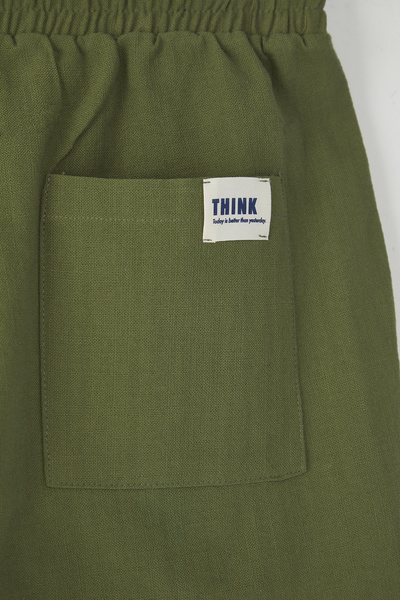 Trendyol Collection Khaki Regular Shorts & Bermuda Tmnss23Sr00030