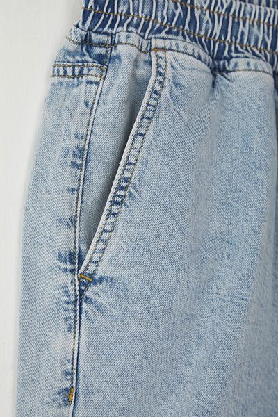 Trendyol Collection Hellblaue Shorts und Bermudas mit normaler Passform – TMNSS25SR00032