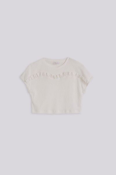 Lia Lea BG Store بلوزة بيضاء للفتيات