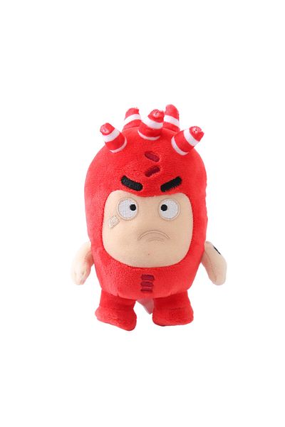 Choice 18CM B 18cm Cartoon Oddbods Anime Plush Toy Treasure of Soldiers Monster Soft Stuffed Doll Fuse Bubb