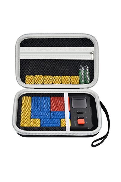 Choice حافظة سوداء متوافقة مع ألعاب جيكر سوبر سلايد الذهنية، منظم تخزين ألغاز العقل