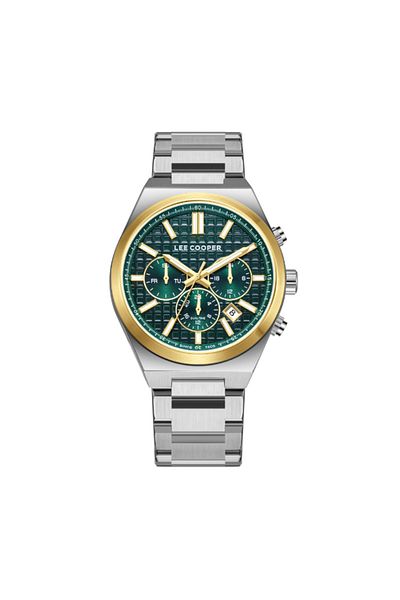 Lee Cooper Men Multi Function Dark Green Dial Watch - LC08084.270
