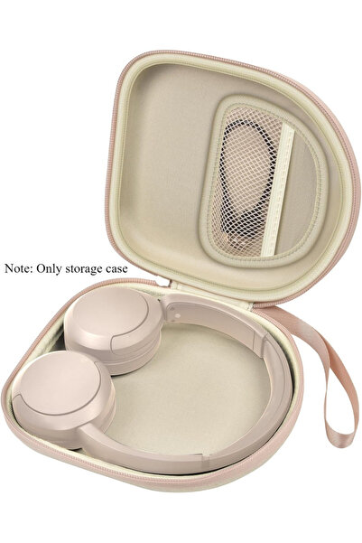 Choice حافظة سماعة رأس صفراء متوافقة مع سماعات الرأس اللاسلكية WH-CH520 وسماعة الرأس بلوتوث على الأذن مع