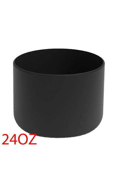 Choice black-24oz Silicone Water Bottle Boot For Owala 24oz 32oz Anti-Slip Protective Sleeve Bottom Bumper