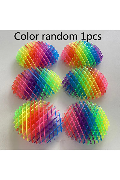 Choice لعبة فيدجيت عشوائية اللون قطعة واحدة على شكل دودة خضراء كبيرة قابلة لل...