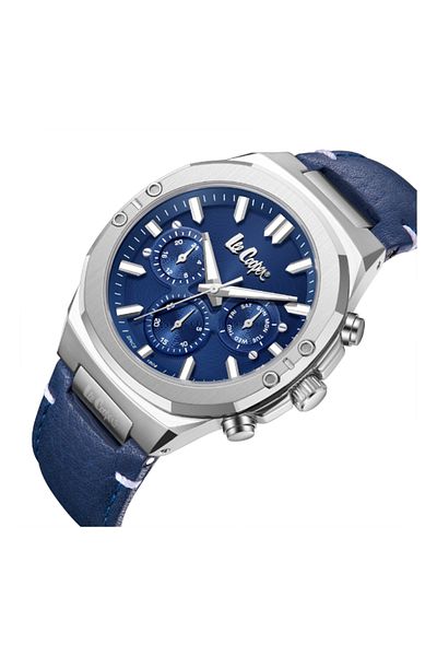 Lee Cooper Men Multi Function Dark Blue Dial Watch - LC07992.399