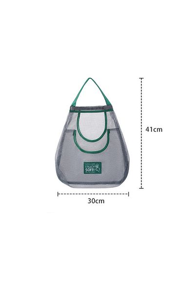 Choice large Double Bag Reusable Storage Bags Kitchen Hanging Mesh Bag Home Fruit And Vegetable Storage Net