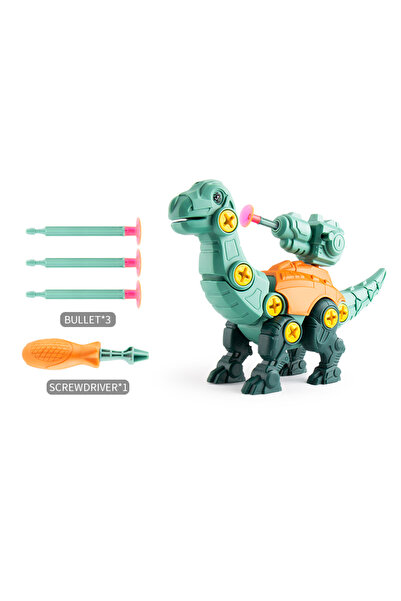 Choice1 Green Dinosaur Children Dinosaurs Mount Constructor Model Set Montessori Kids Puzzles Screwdriver To