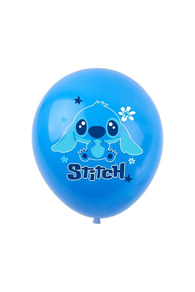 Miniso set 10pcs 12Inch Disney Lilo and Stitch Latex Balloon Set Boy Girl's Birthday Party Baby Shower Part