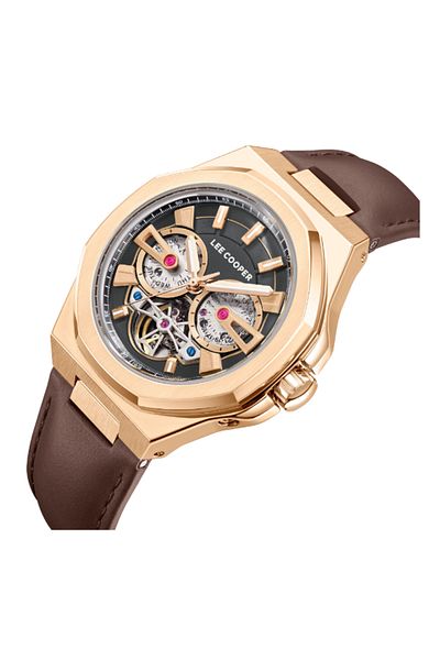 Lee Cooper Men Automatic Gray Dial Watch - LC08125.462