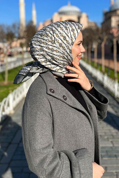 Aker Eșarfă Tivil - Twill de poliester - 8502795 -971