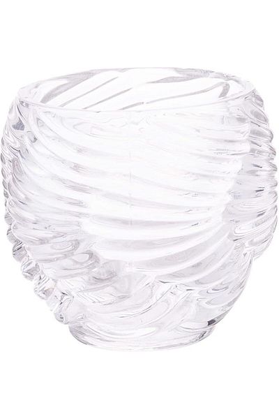 AKDC Glass Vase L(9CM) XW(9CM) XH(9CM) Transparent