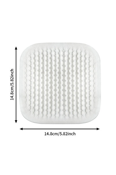 Choice1 B White سيليكون لتصفية الشعر من بالوعة المطبخ وسدادة فلتر حوض الاستحمام