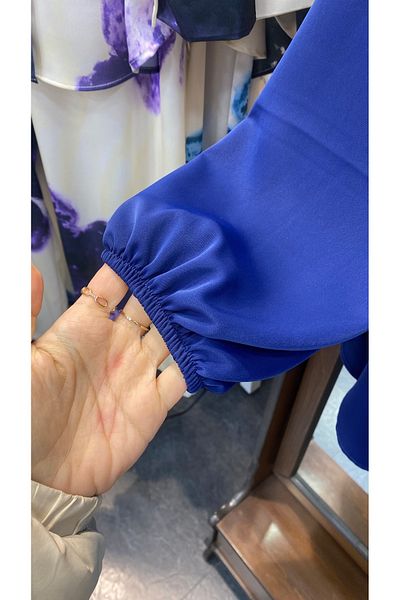 PERA MODA Cămașă cu tunică pentru femei, cu mâneci lungi, plisate, cu croială supradimensionată