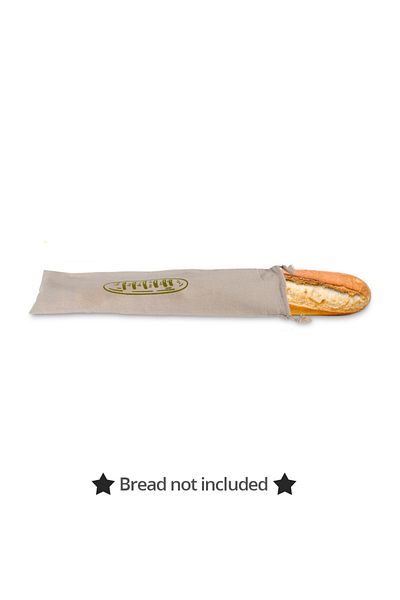Choice 67x15cm Linen Bread Bags,Reusable Drawstring Bag For Loaf, Homemade Artisan Bread Storage Bag,Linen