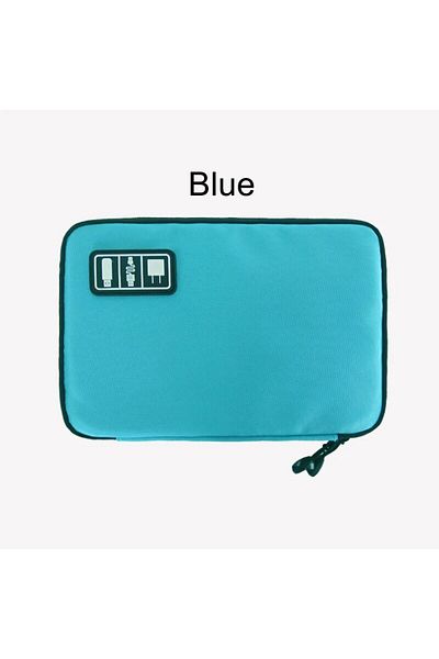 Choice 1pc Blue 1pc Black Green Storage Bag Electronic Accessory Organizer Portable Usb Data Cable Charger
