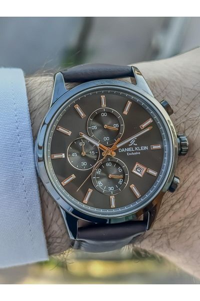 Daniel Klein DANİEL KLEIN EXCLUSIVE ACTIVE INDICATED SPORTS AND STYLISH USE MEN'S WRISTWATCH (NEW PRODUCT)
