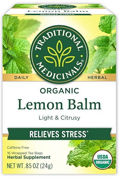 TRADITIONAL MEDICINALS بلسم الليمون، 16 كيس شاي