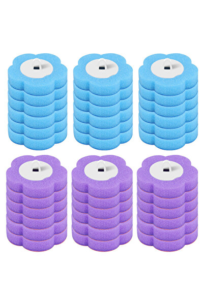 Choice 36 قطعة رأس فرشاة المرحاض 2 لون 18/36 قطعة رأس فرشاة المرحاض البديلة ل...