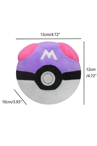 Choice Master Ball Master Ball Great Ball Ultra Ball Poké Ball Plush Toys Soft Stuffed Animals Cartoon Back