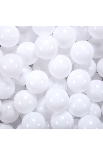 Choice white5.5-100 Ball Pit Ball 5.5CM 100Pcs White Pearl White Baby Ocean Plastic Balls For Play House Te