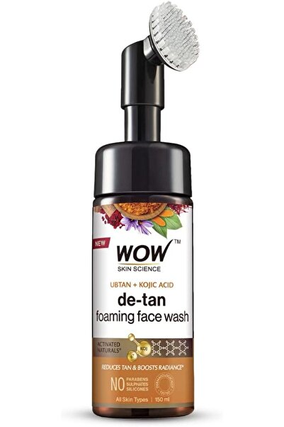 WOW Skin Science Ubtan Face Wash - Chickpea Flour, Turmeric & Saffron, 100 ml