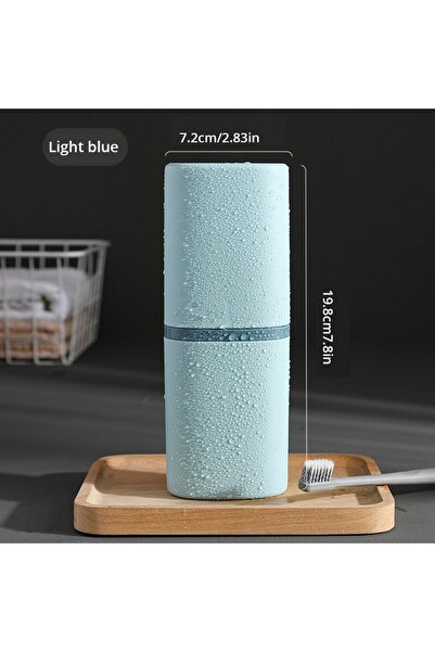 Choice قطعة واحدة من حقيبة سفر فرشاة الأسنان باللون الأزرق الفاتح قطعة واحدة ...