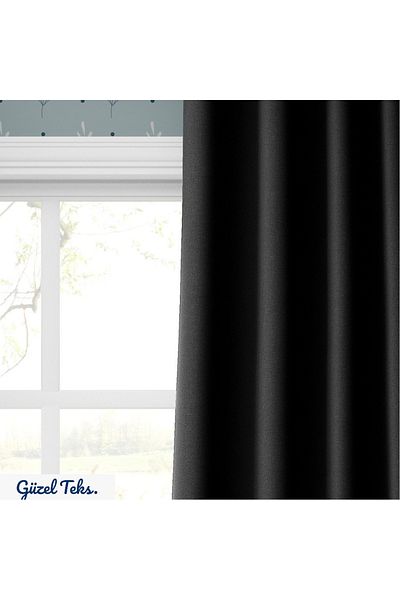 ARONA Blackout Light Proof Fon Curtain Pleatless Extrafored Blacking Sunshade