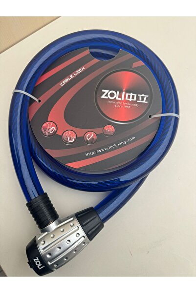 Zhongli Fyd Zoli Motorsiklet Halat Kilit - Elektrikli Bisiklet 25mm X 150cm E...