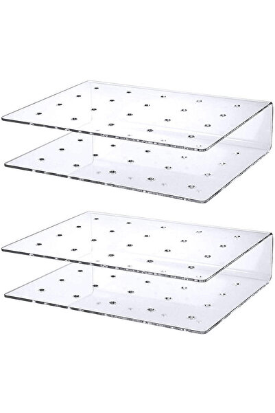 Choice حامل مصاصات أكريليك مكون من 20 فتحة و20/21 فتحة لعرض المصاصات الشفافة ...