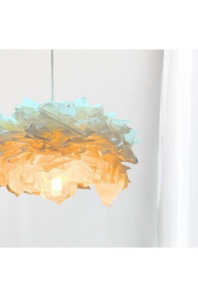 Maison Avf Cloudy Design Italian Paper White Pendant Lamp Chandelier