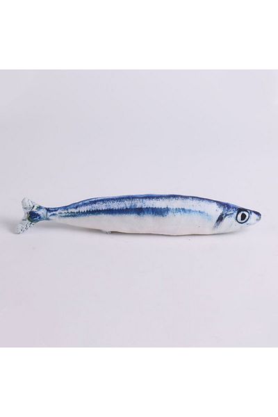 Choice Knife Fish Hot Sale Of Cat-teasing Toys Simulation Fish Tear-teasing Cat Chew Plush Toys Fish Cat Su