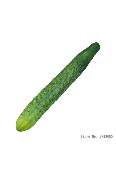 Choice cucumber Realistic Simulation Vegetables Ornament Soft and Safe Rtificial Fake Aubergine Cucumber Or