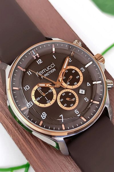 Ferrucci Function Men's Wristwatch Silicone Band