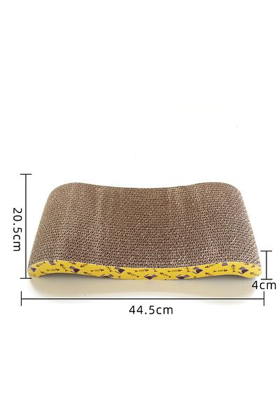 Choice CW013-W Cat Toys Pet Cat Scratching Board Corrugated Cardboard Pad Grinding Nails Interactive Protec