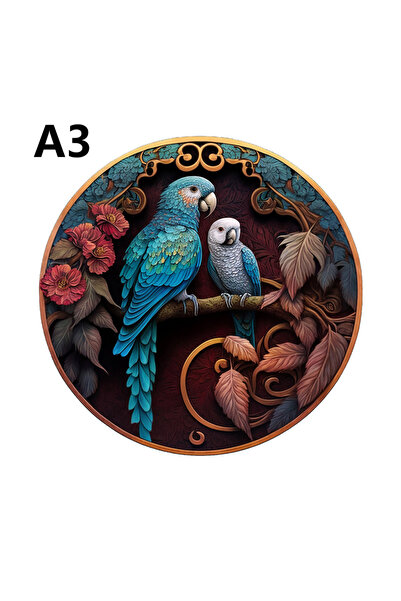Choice5 M120-A3 ألغاز خشبية ثلاثية الأبعاد عالية الجودة على شكل سمكة وطائر وح...