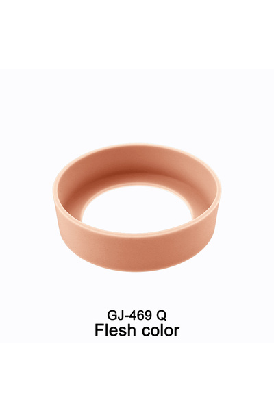 Choice Q لون اللحم 1 قطعة 7 سم سيليكون كأس الماء طوقا المضادة للتآكل والخدش ا...