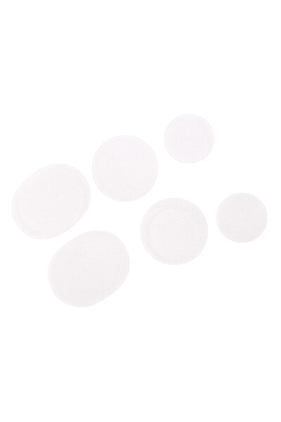 Choice7 رقعة إصلاح قماش حذاء رياضي أبيض مكون من 6 قطع 4/6 قطع/مجموعة من رقعة ...