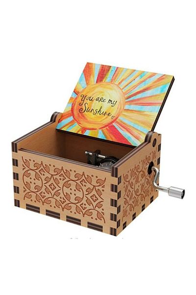 Choice A4 21 Music Boxes Pink White Blue Black Wood You Are My Sunshine Godfather Music Box Music Theme Bir
