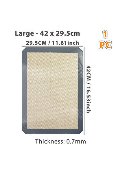 Choice 1 قطعة رمادية 42 × 29.5 سم، 1 قطعة، 2 قطعة من حصائر الخبز المصنوعة من ...