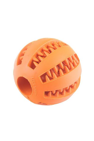 Choice 2.75 inch orange Dog Toy Ball, Nontoxic Bite Resistant Toy Ball for Pet Dogs Puppy Cat, Dog Pet Food