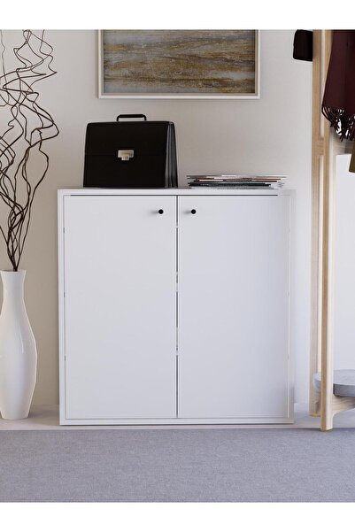 Deta Furniture Detamob Çok Amaçlı Dolap 3 Raflı, Ayakkabılık