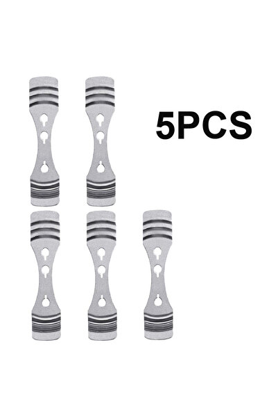 Choice مجموعة من 5 أجهزة معدنية لتثبيت فتيل الشموع وحامل فتيل الشموع المصنوع ...