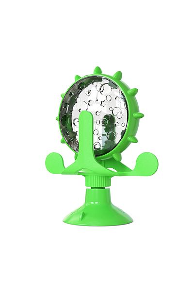 Choice Green Interactive Treat Leaking Toy For Cat Small Dogs Slow Feeder Dispenser Puppy Funny Rotatable W