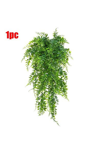 Choice 78cm 1pc 4pcs Persian Fern Leaves Artificial Plant Vine Home Garden Room Decor Hanging Fake Ivy Vine